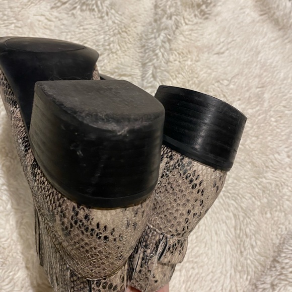 Halogen Snakeskin booties - Picture 5 of 6